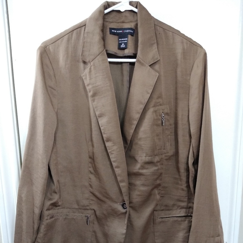 NY&C Tan Fall Coat